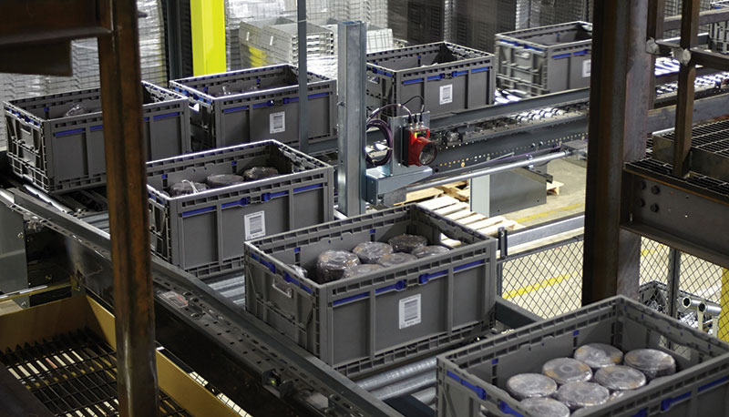 Automated containers are an area of growth in materials handling.