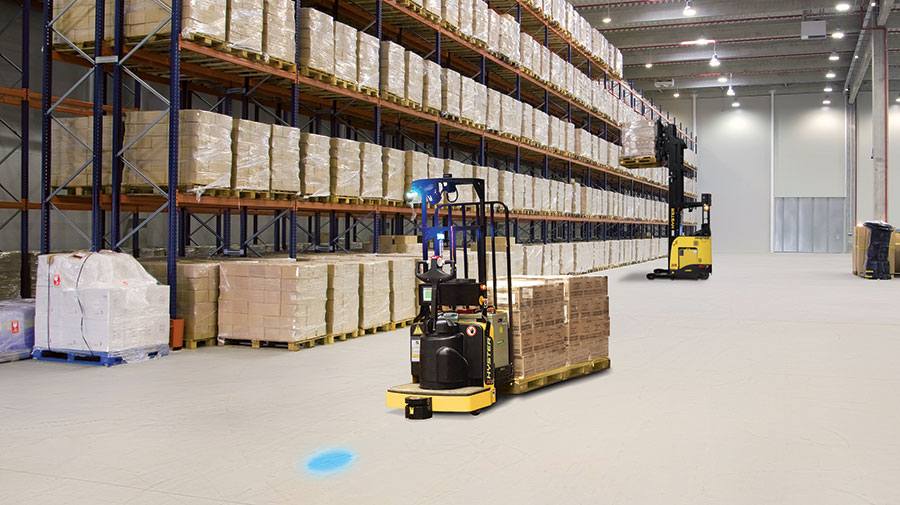 Reaching the day when distribution center floors are full of autonomous lift trucks will require the convergence