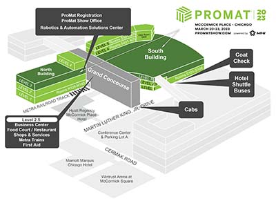 ProMat2023map