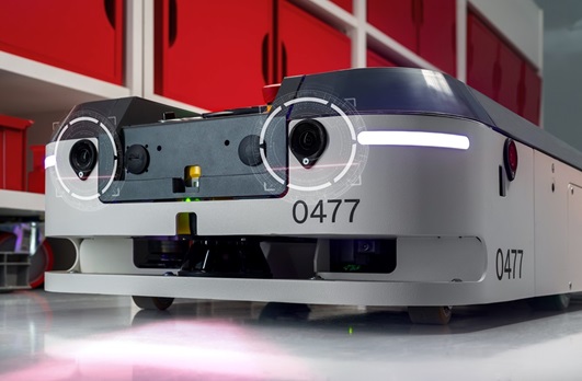Sevensense's 3D Vision autonomous navigation technology is being leveraged by ABB's mobile robots.