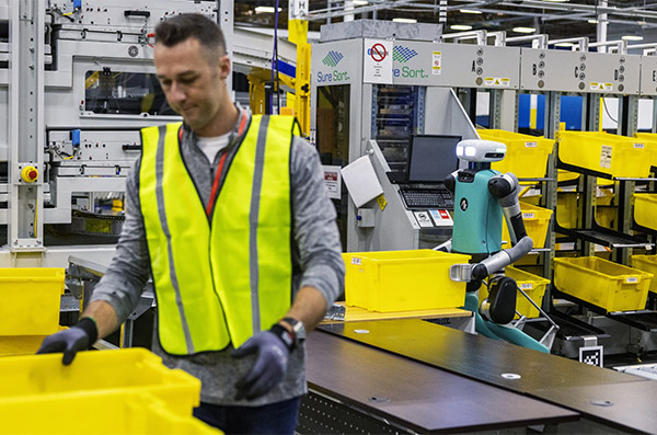 Amazon plans to begin testing Agility Robotics' Digit bipedal robot for use in its operations.