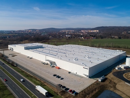 The new plant for reach truck production in Chomutov, Czech Republic. 