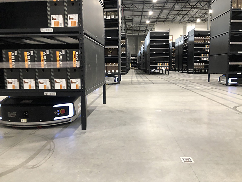 The AMR solution, currently using 88 robots at a DC in Texas, allows Ariat to move employees away from repetitive tasks while improving order picking efficiency