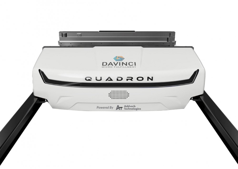 Addverb offers various robotic solutions, including its Quadron model.
