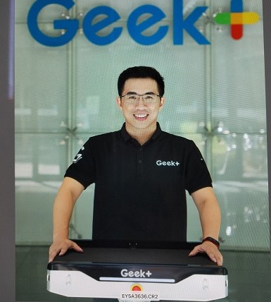 Yong Zheng, founder and CEO of Geek+