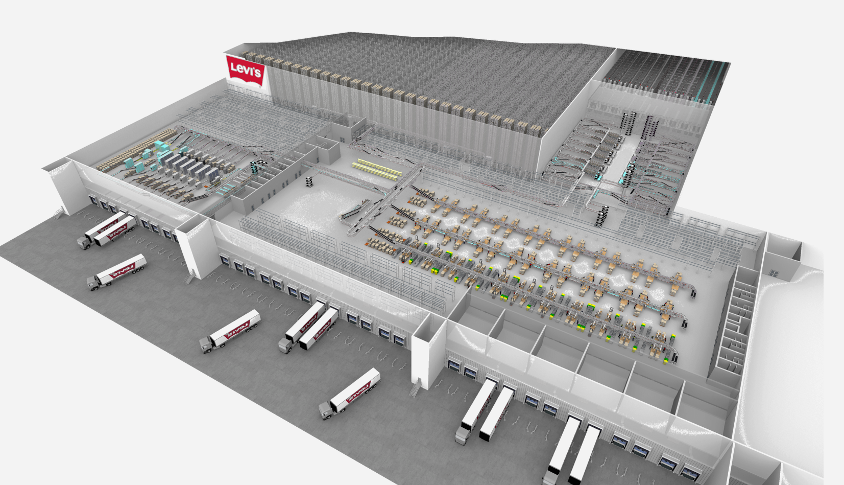 Levi Strauss & Co. appoints TGW to design and implement European  distribution center - Modern Materials Handling