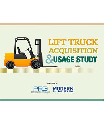 2016 Lift Truck Acquisition & Usage Study