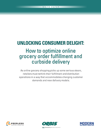 How to optimize online grocery order fulfillment and curbside delivery