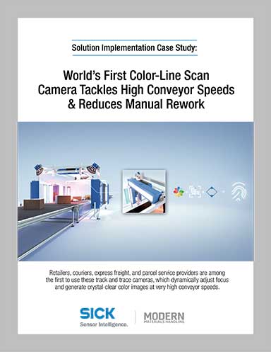 Color-Line Scan Camera Tackles High Conveyor Speeds